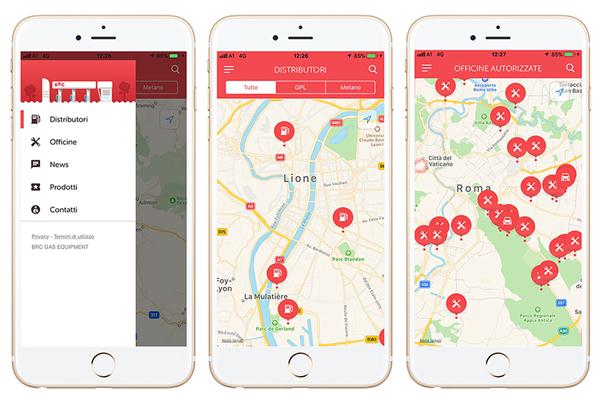 BRC Gas Equipment presents the new APP for Smartphones