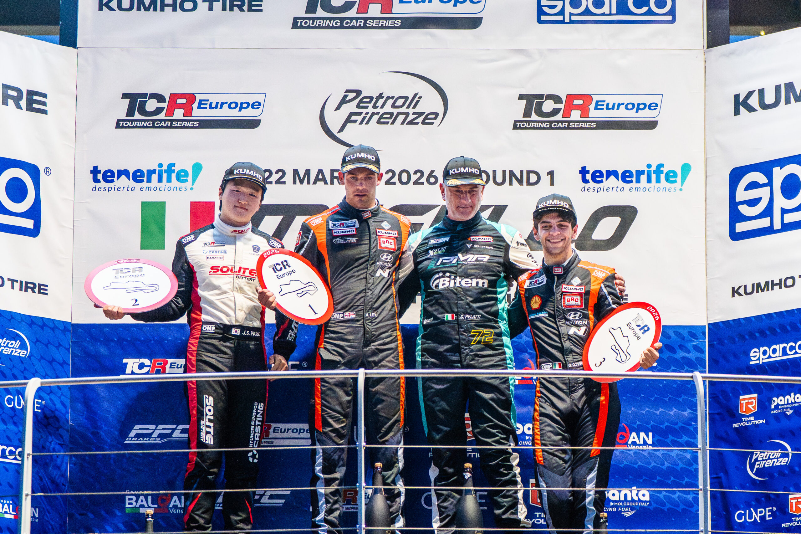 Fantastic debut for BRC Racing Team in TCR Europe 2026