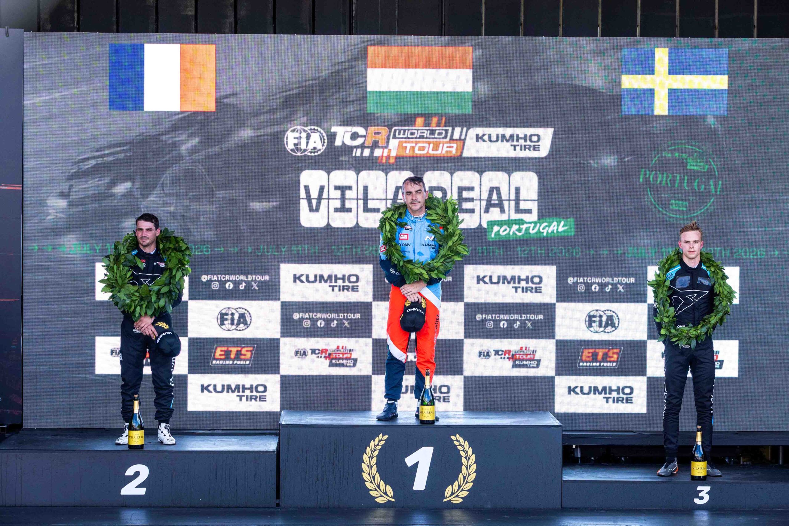BRC Hyundai N Squadra Corse protagonista a Vila Real con vittoria e podio.