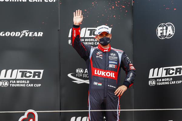 Podium for BRC Racing Team at WTCR Race of Portugal