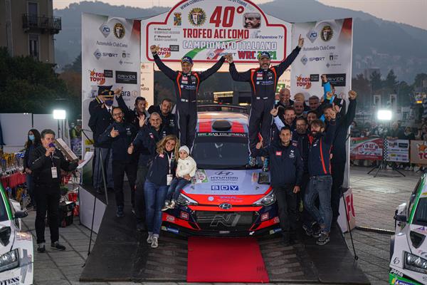 A Rossetti il successo nel Campionato Italiano WRC